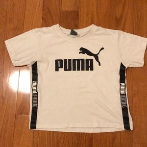 Puma black glitter short sleeve